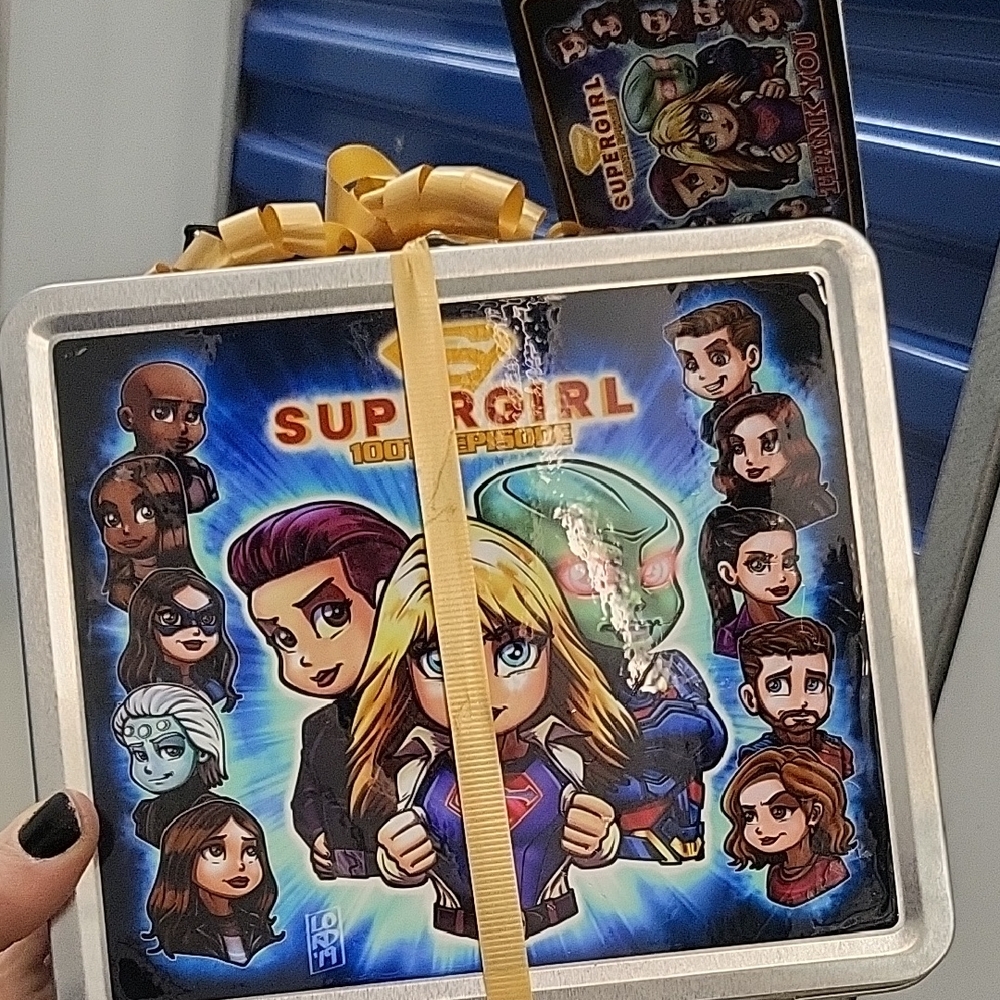 Supergirl 100th Episode Metal Lunch Box